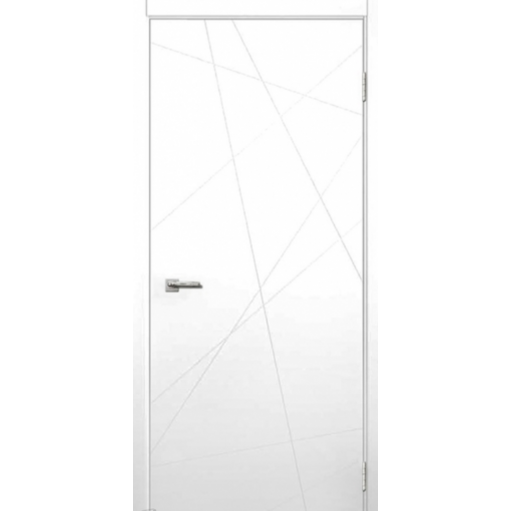 Дверь межкомнатная Дера НОРДИКА 164 Белая эмаль, глухое полотно